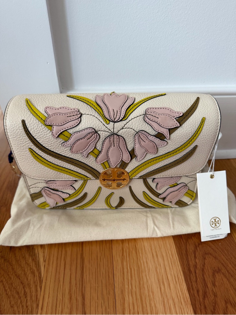 Tory Burch CHELSEA APPLIQUE
CONVERTIBLE SHOULDER BAG